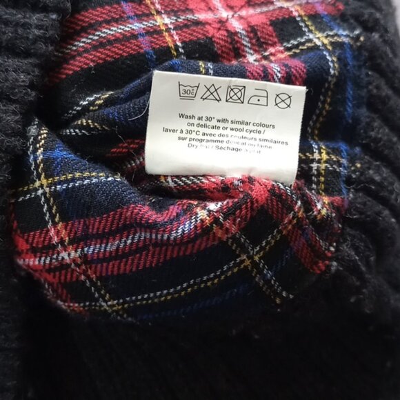 Vintage 1990s Schott Knit Wool Sweater Zip Up - Picture 7 of 9